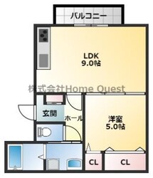 ジャルディーノ2番館の物件間取画像